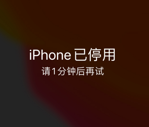 牟平苹果手机维修分享:iPhone 显示“不可用”或“已停用”怎么办？还能保留数据吗？ 