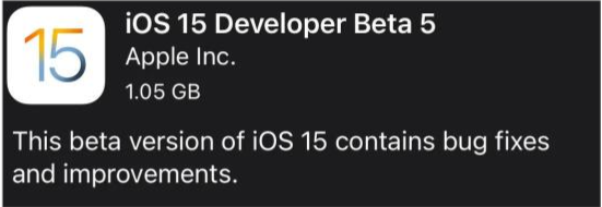 牟平苹果手机维修分享如何升级到iOS15.0 beta5 